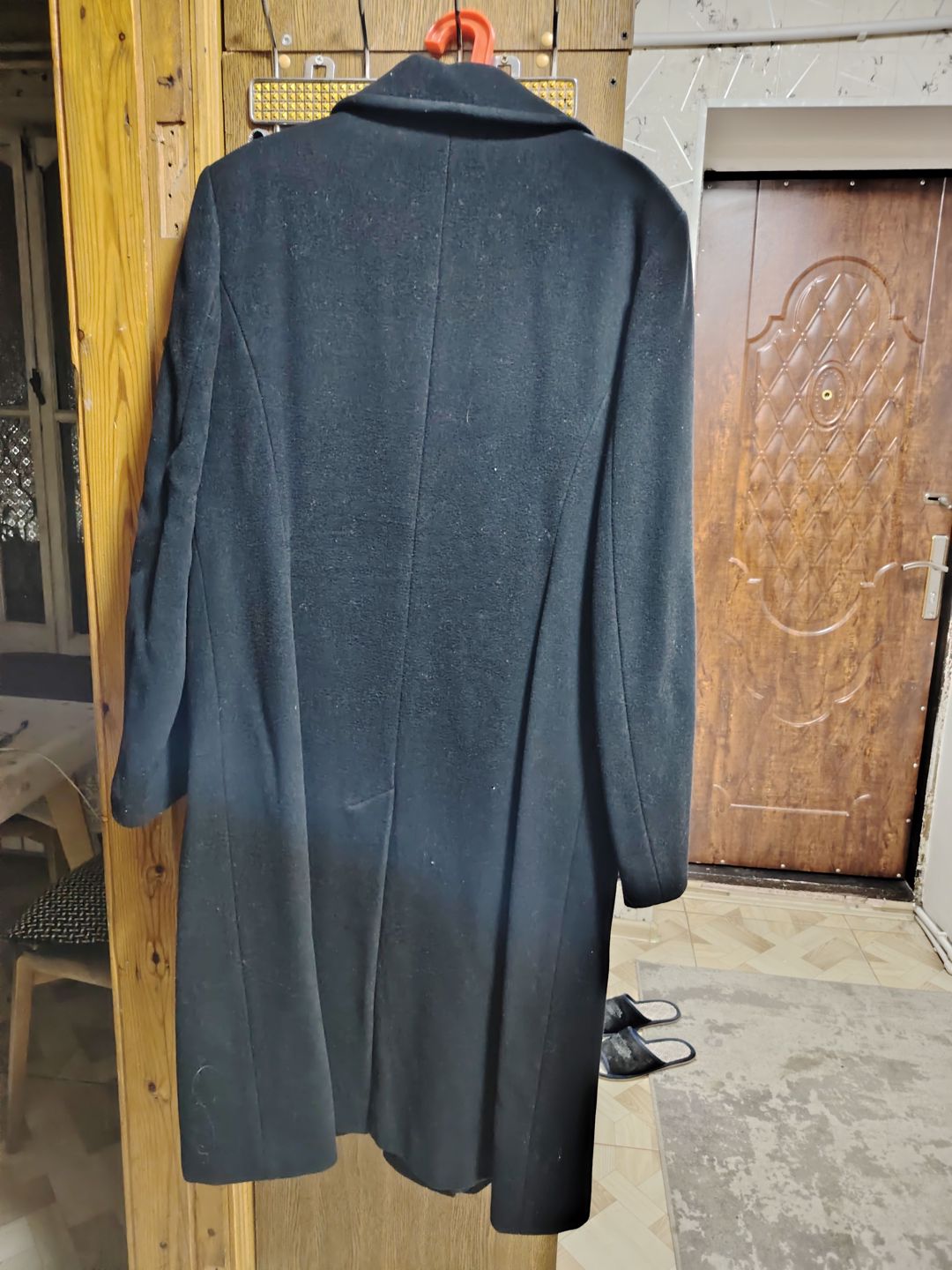 Qadın paltosu, qara, L ölçüsü — Palto, Bakı (2)