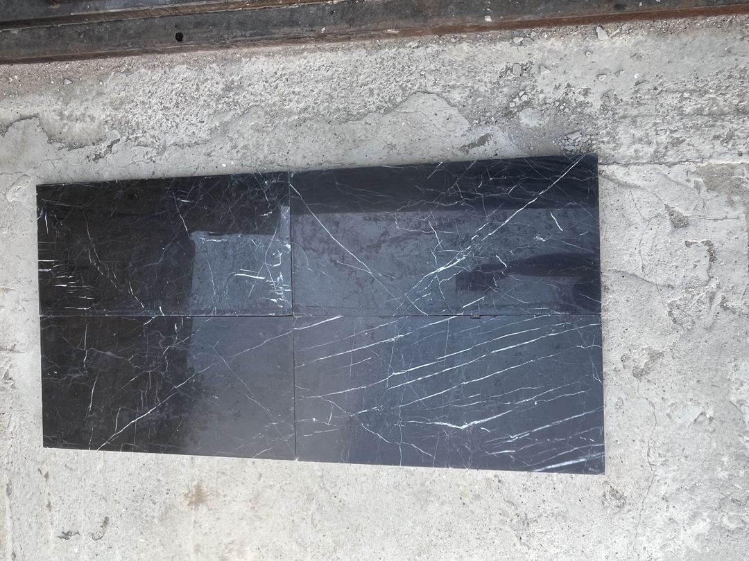 Təbii qara mərmər plitə (60×30 sm) - 1